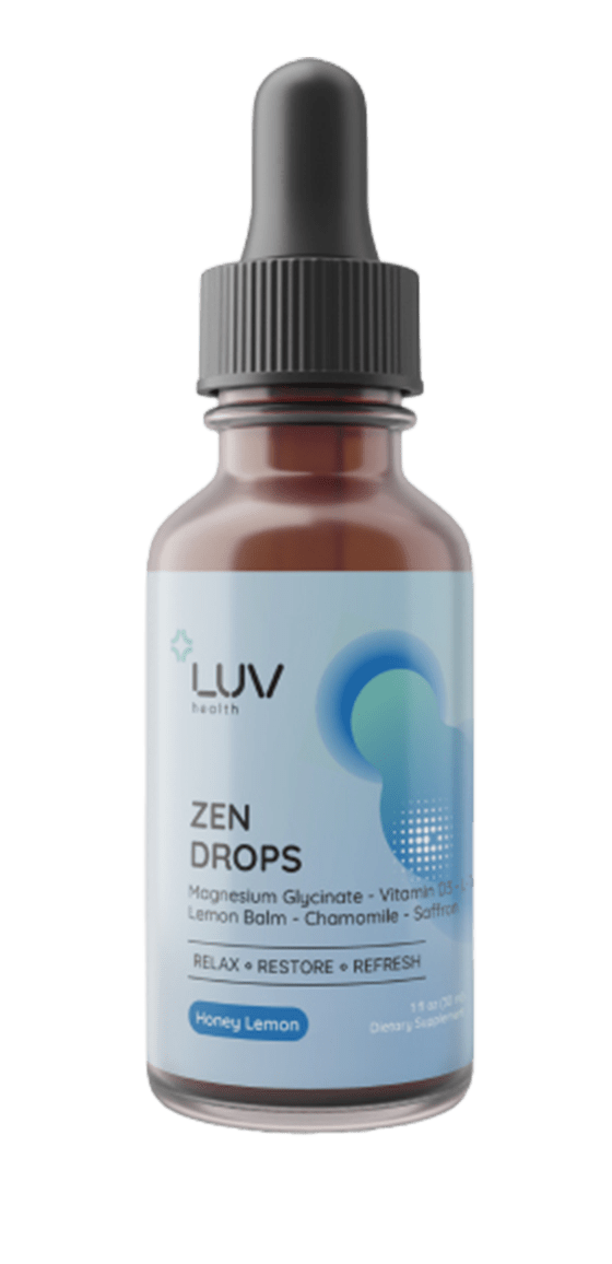 Zen Drops supplement bottle