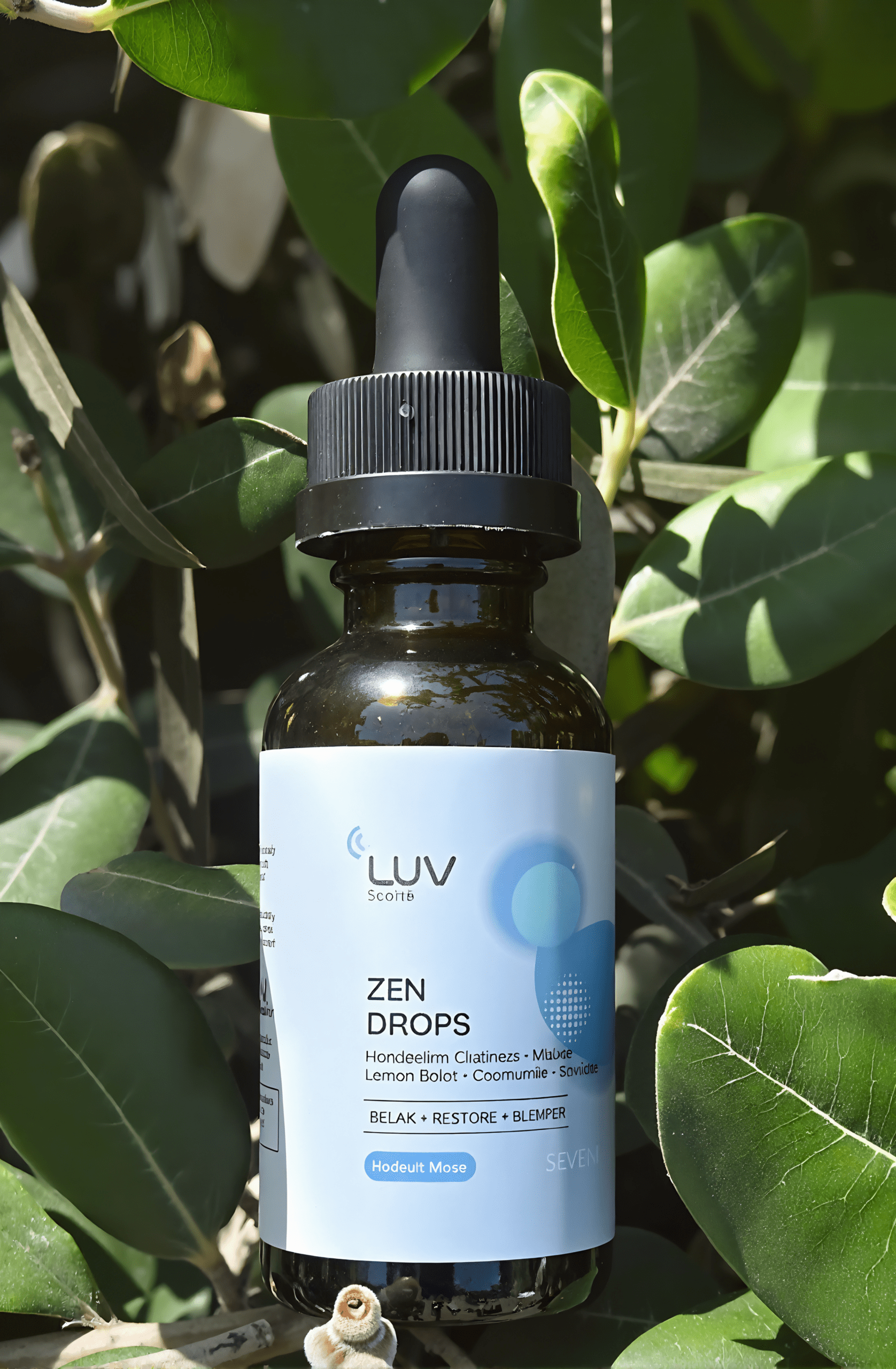 LUV Zen Drops bottle